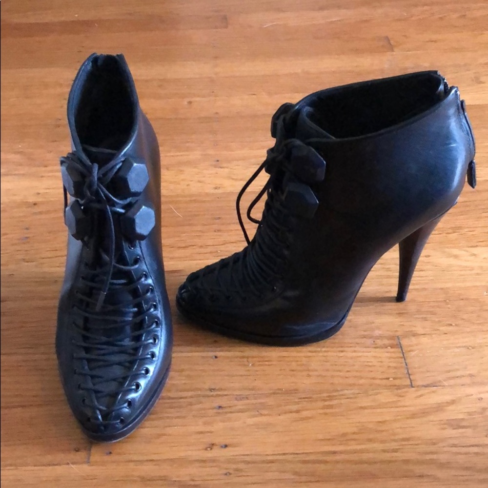 Givenchy lace up bootie